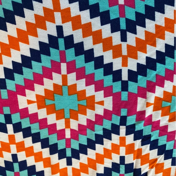 Multicolored Racerback tank. Size L - Picture 2 of 5